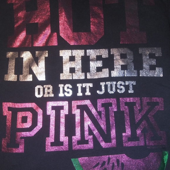 Large victoria secret pink is it hot in here or - Picture 1 of 6